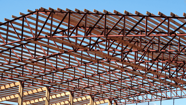 Steel trusses by jeffhochstrasser via Canva